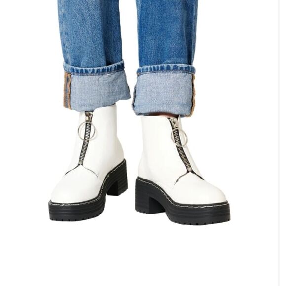 Seven7 footwear Zoe snake platform bootie, 8 - Picture 7 of 11